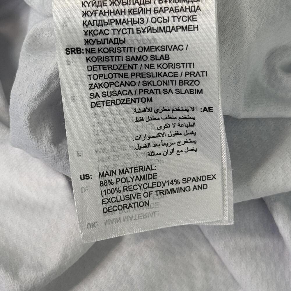 Adidas Polo Shirt Mens Medium Harbour Town Golf Links Tie Dye Print White Blue - Picture 4 of 11